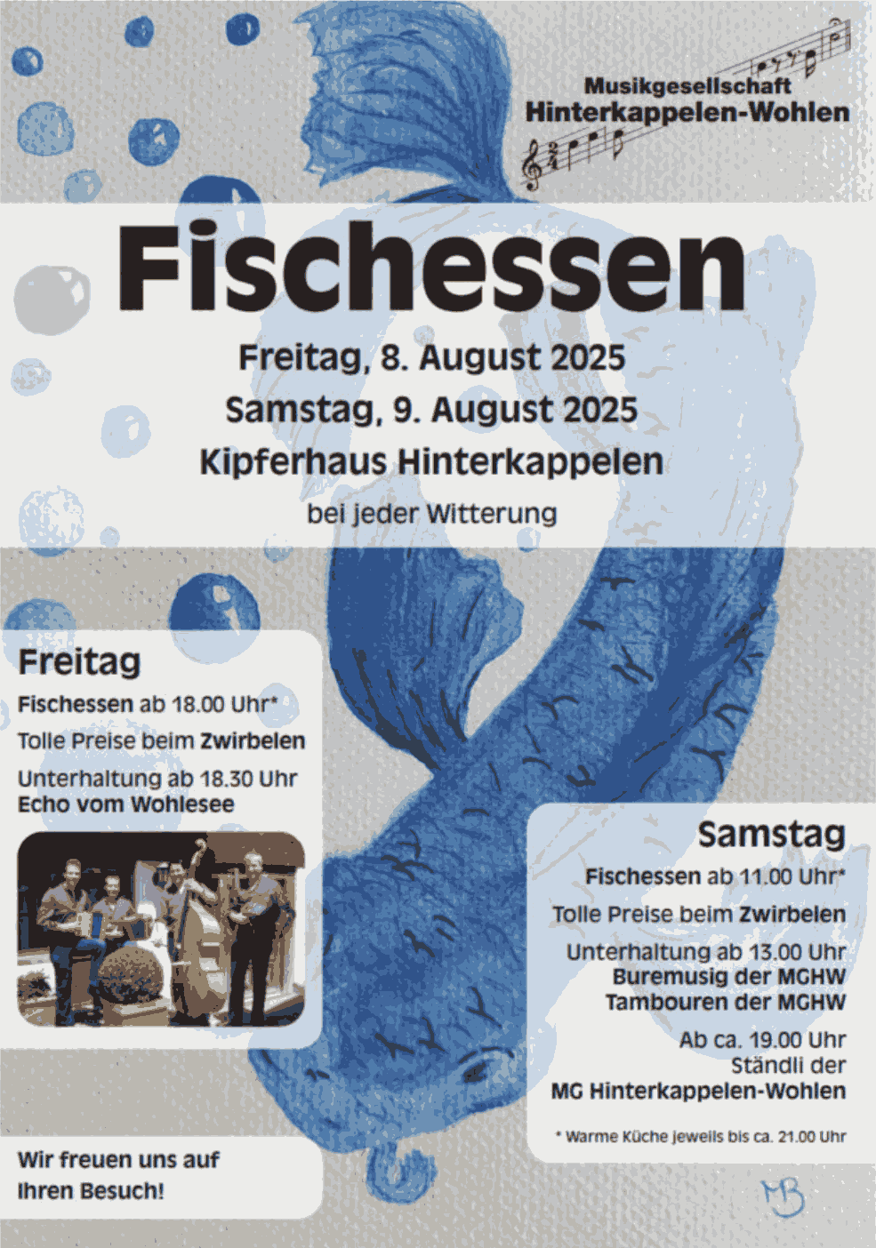 Flyer Fischessen 2025